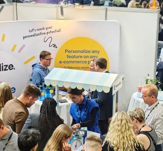 Relewise with busy stand at Events 